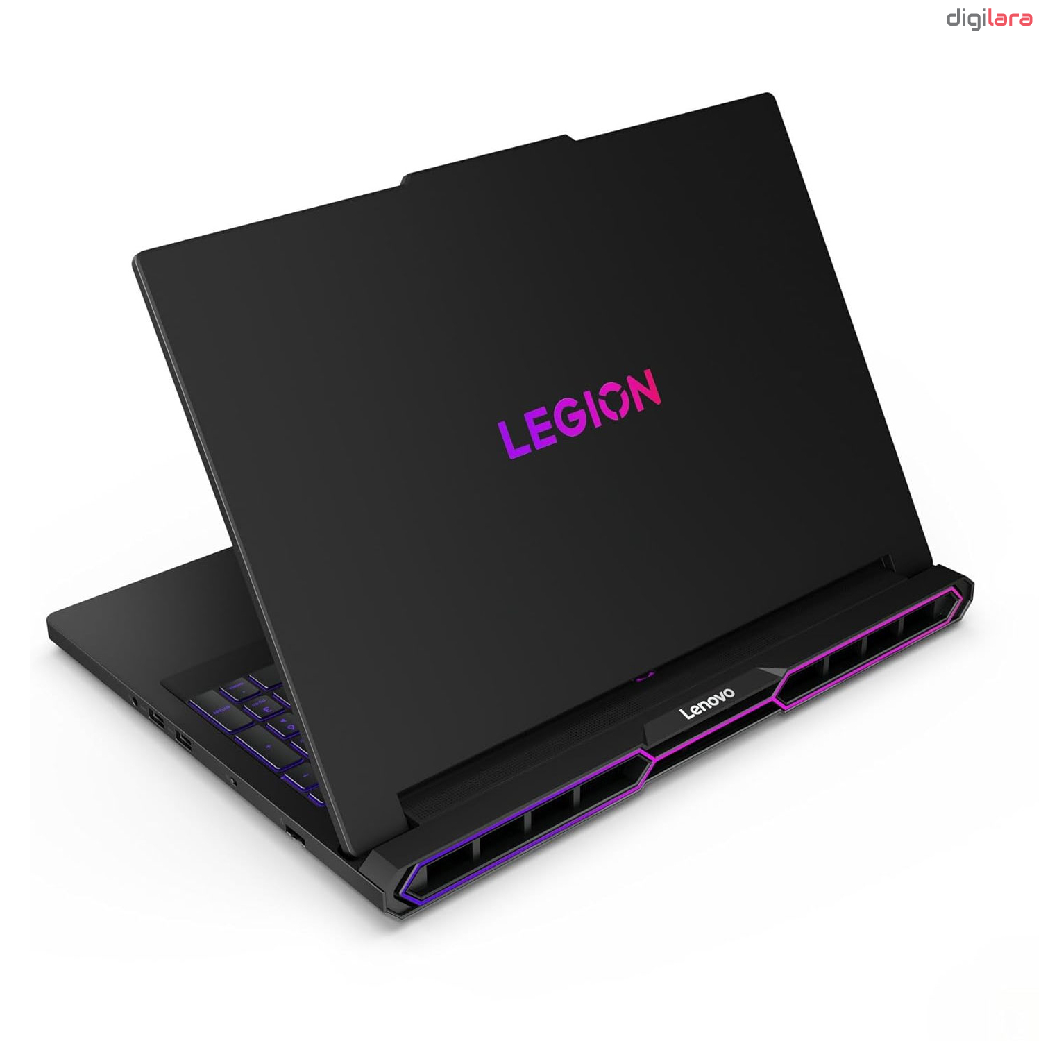 نمای پشت و دریچه‌های هوای لپ تاپ لنوو Legion Pro 7 16IAX10H