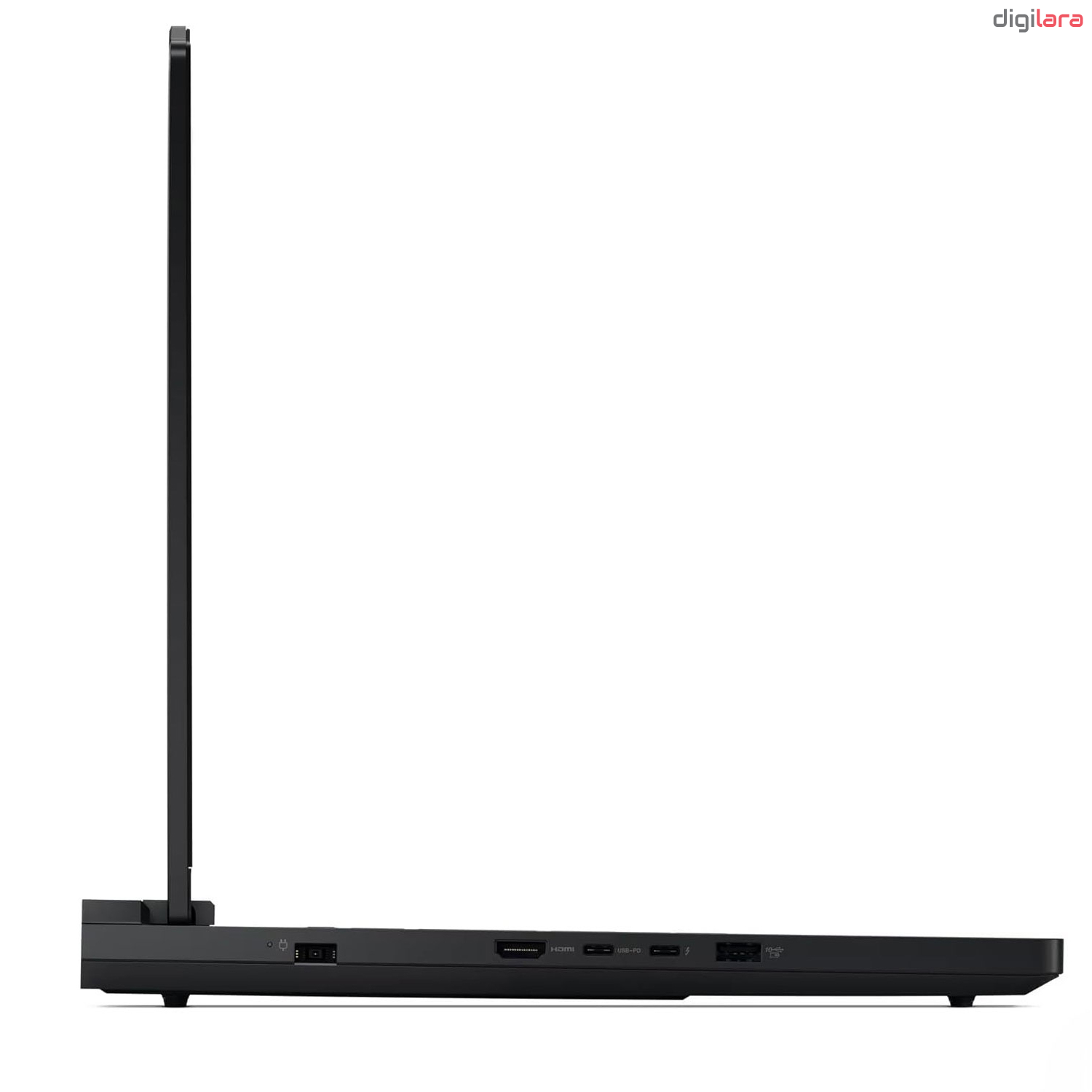 نمای کناری و درگاه‌های لپ تاپ لنوو Legion Pro 7 16IAX10H